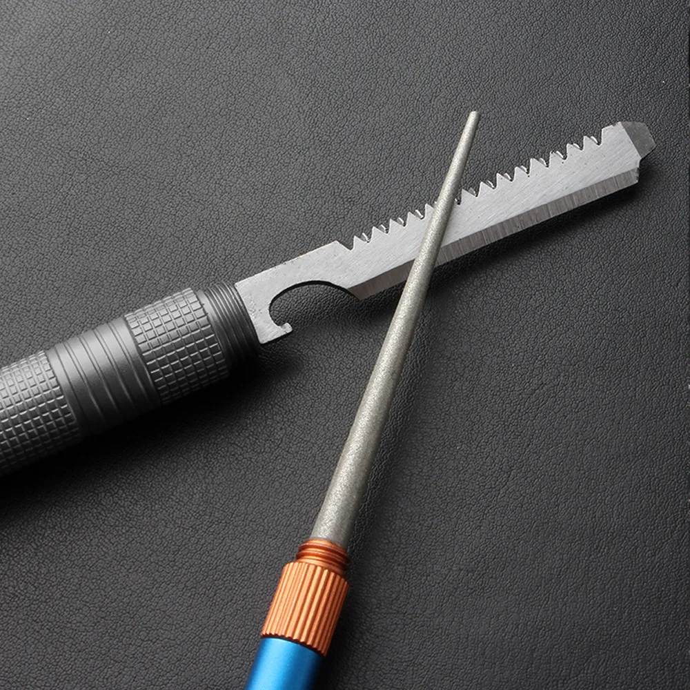Fishing Hook Sharpener - Матовая мини-стрижка для заточки ножей EDC,