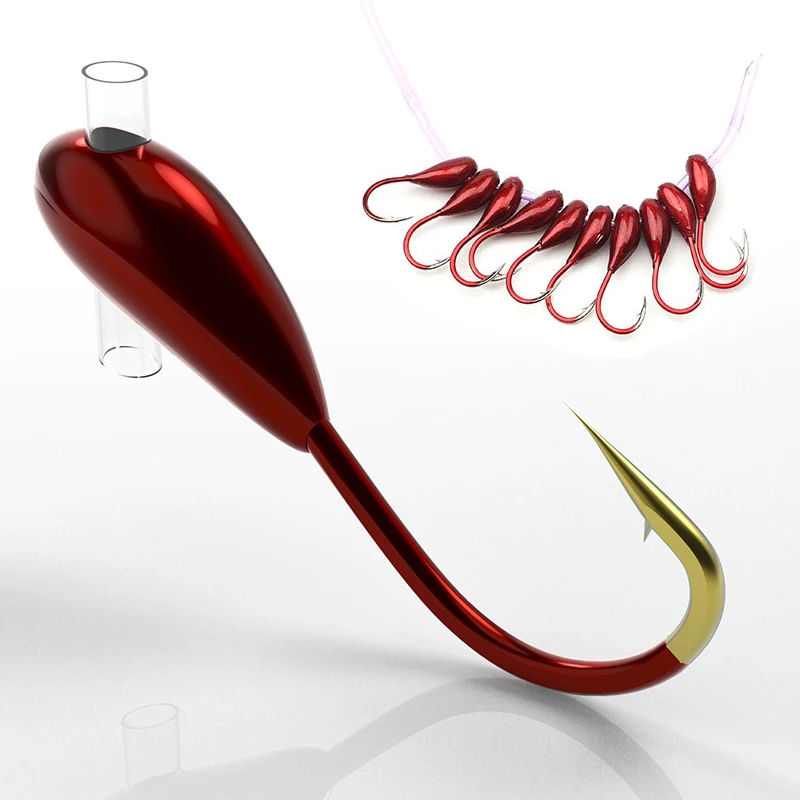 Fishing Hook Assortment - 10/20 шт., зимний крючок для зимней