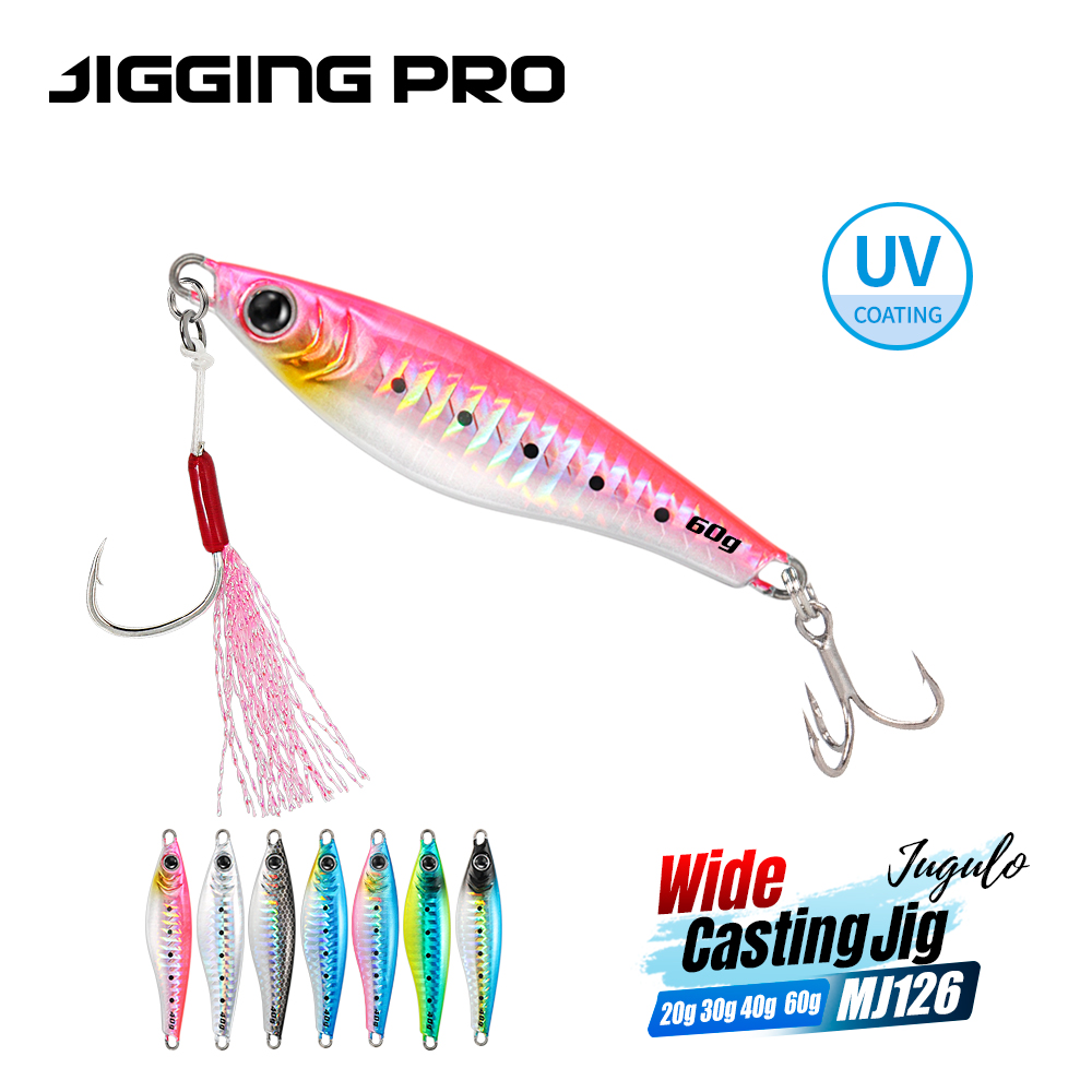 Fishing Hook Jig - Металлическая приманка JIGGING PRO JUGULO Micro