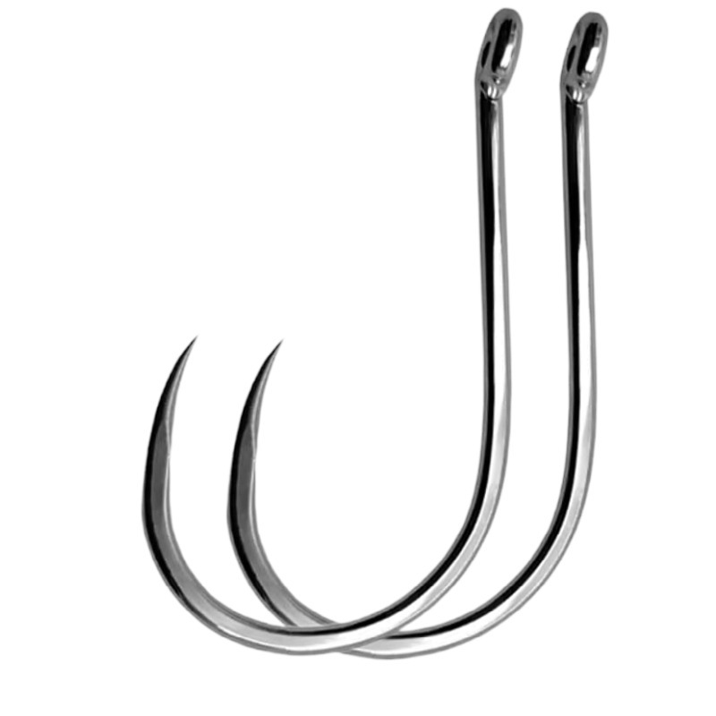 Fishing Hook Circle - 100 шт. #1-#10, рыболовные крючки для