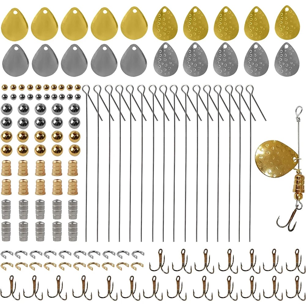 Fishing Hook Treble - 140 шт., Набор для изготовления рыболовных
