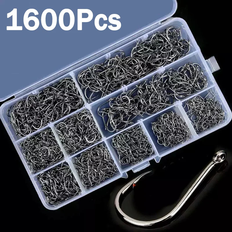 Fishing Hook Circle - 50-1600 шт./кор. рыболовные крючки из углеродистой