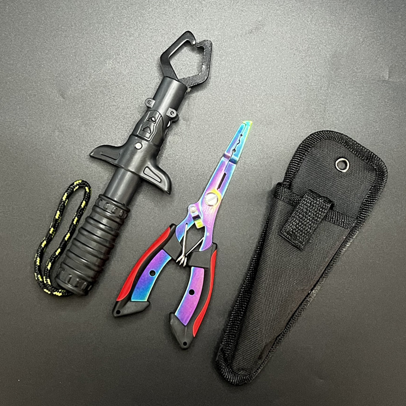 Fishing Hook Sharpener - Набор рыболовных плоскогубцев и захватов для