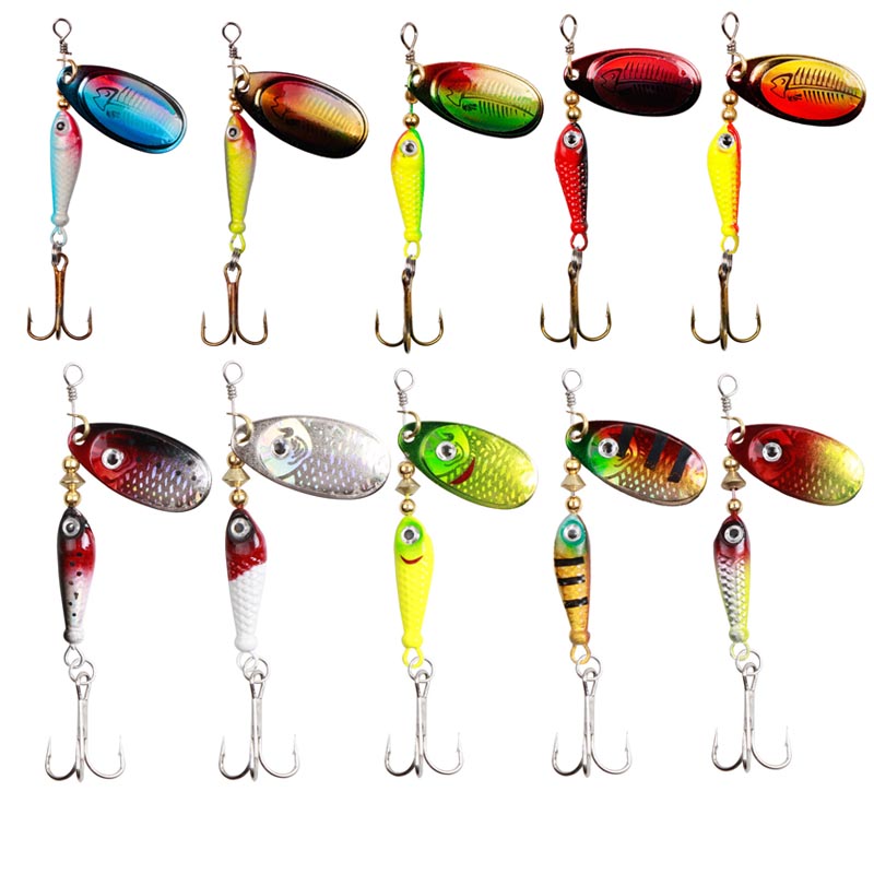 Fishing Hook Treble - 10 шт./компл. спиннерные приманки 9,1 г