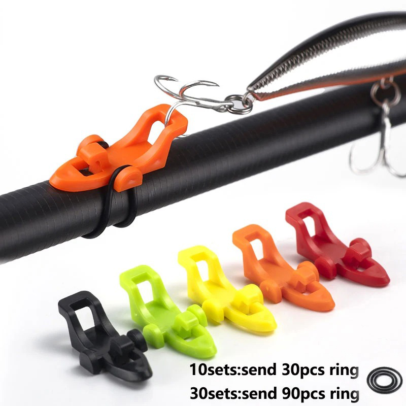 Fishing Hook Jig - 10-30 шт., крючок для удочки, держатель