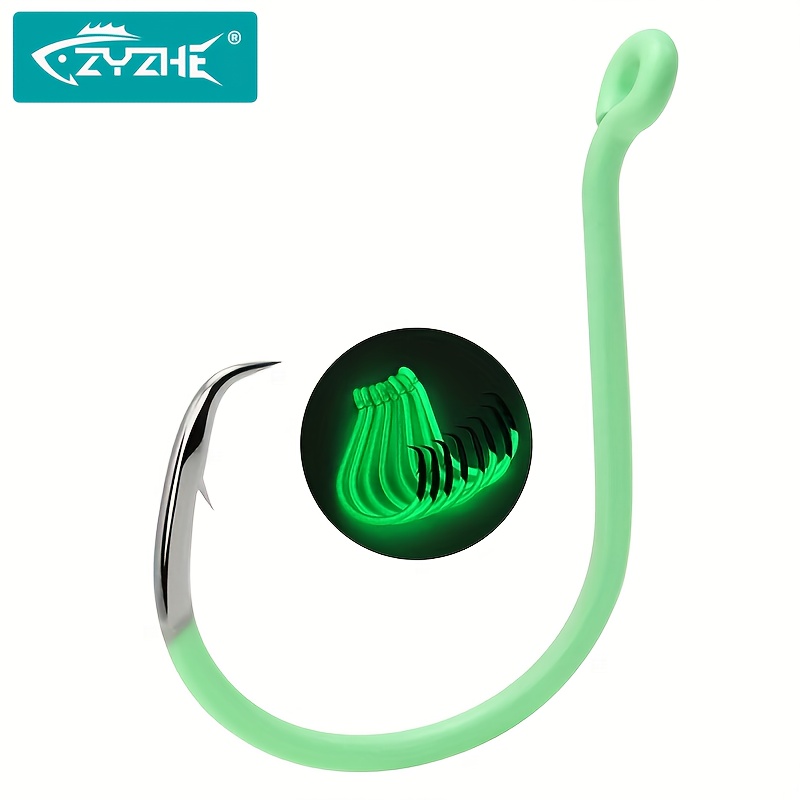 ZYZHE 10 шт./упак. Светящиеся  – обзор и цена Fishing Hook Circle