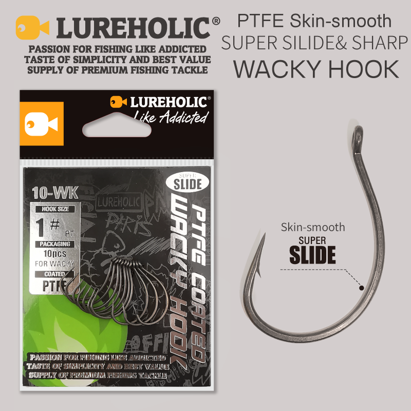 LUREHOLIC PTFE Super Slide Wac – обзор и цена Fishing Hook Assortment