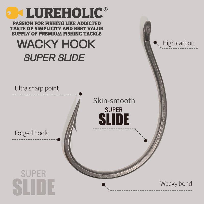 LUREHOLIC PTFE Super Slide Wac – обзор и цена Fishing Hook Assortment