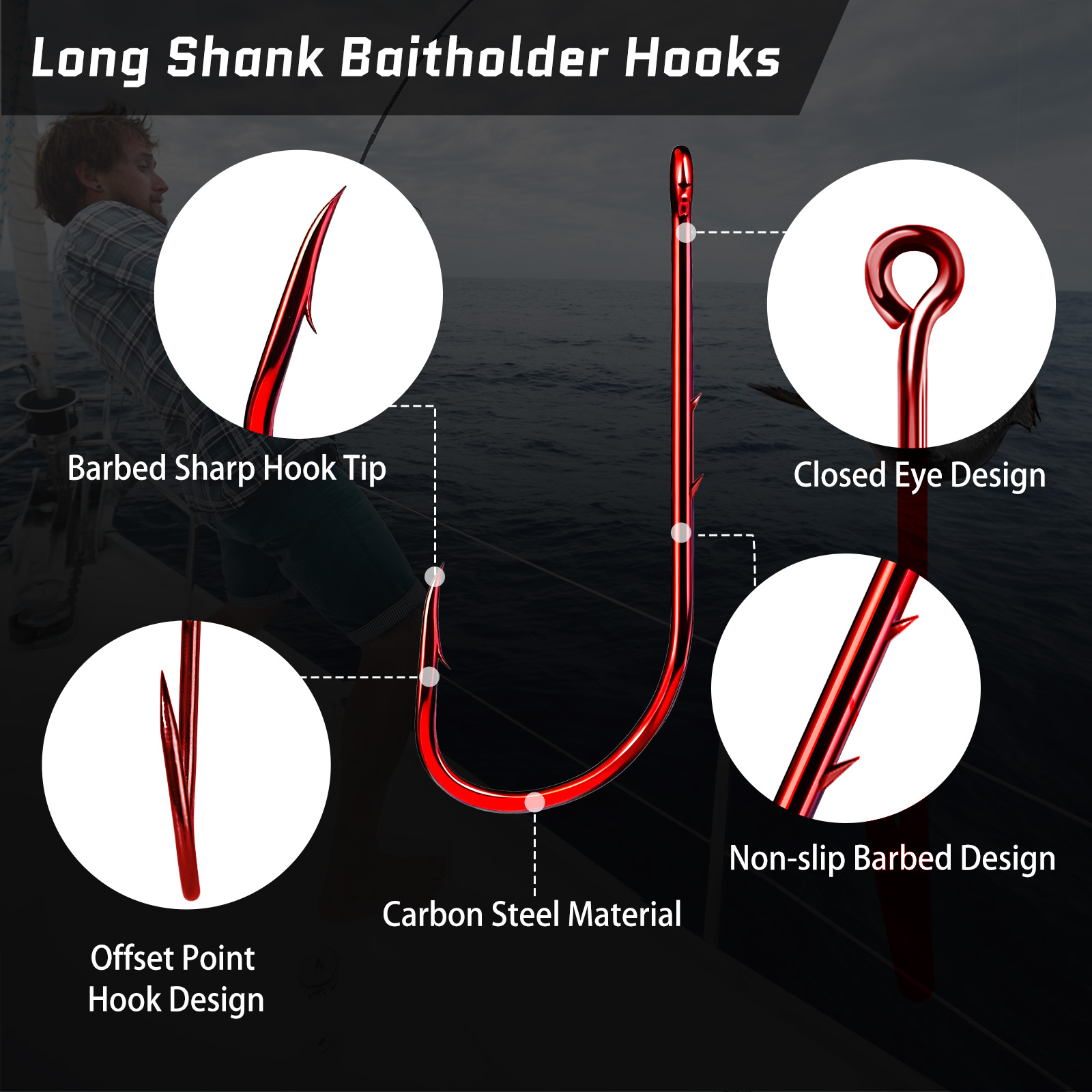 9 км держатель для приманки ры – обзор и цена Fishing Hook Circle