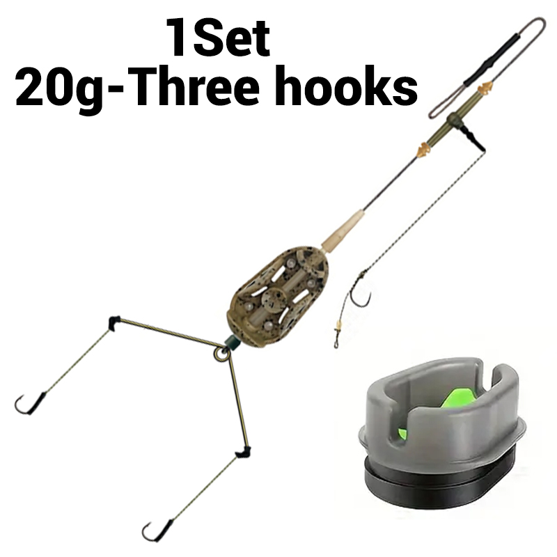 3-х крючков предварительно зав – обзор и цена Fishing Hook Assortment