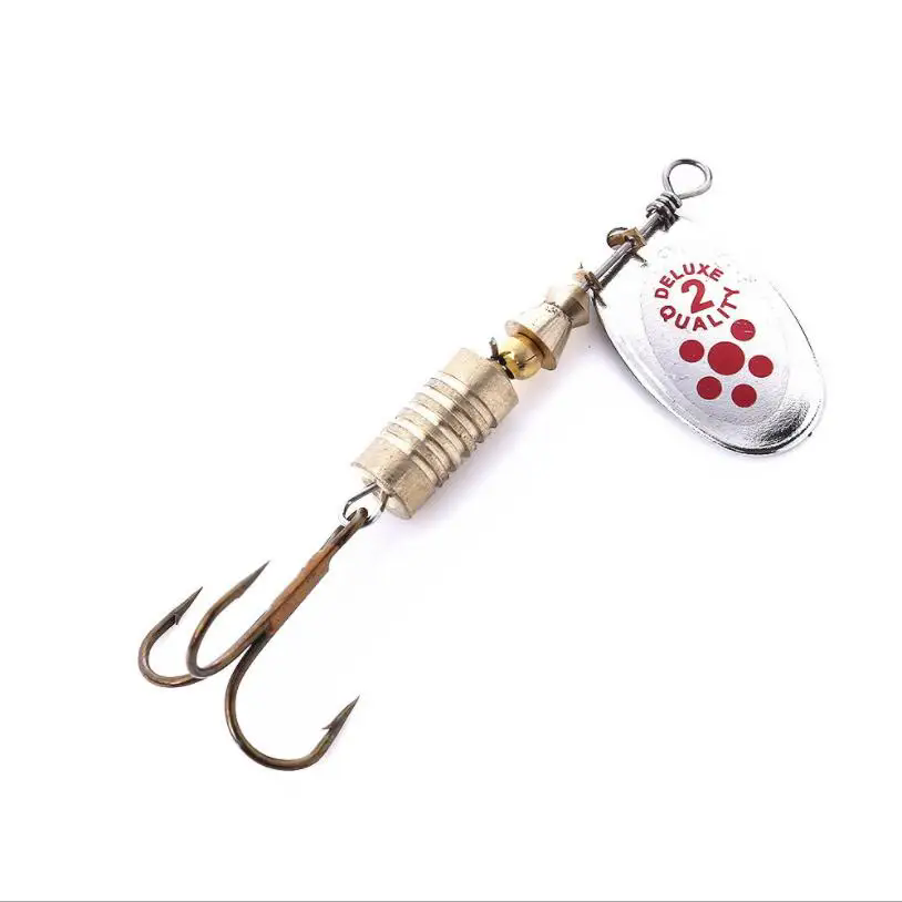 1 шт., приманка-спиннер с мета – обзор и цена Fishing Hook Treble