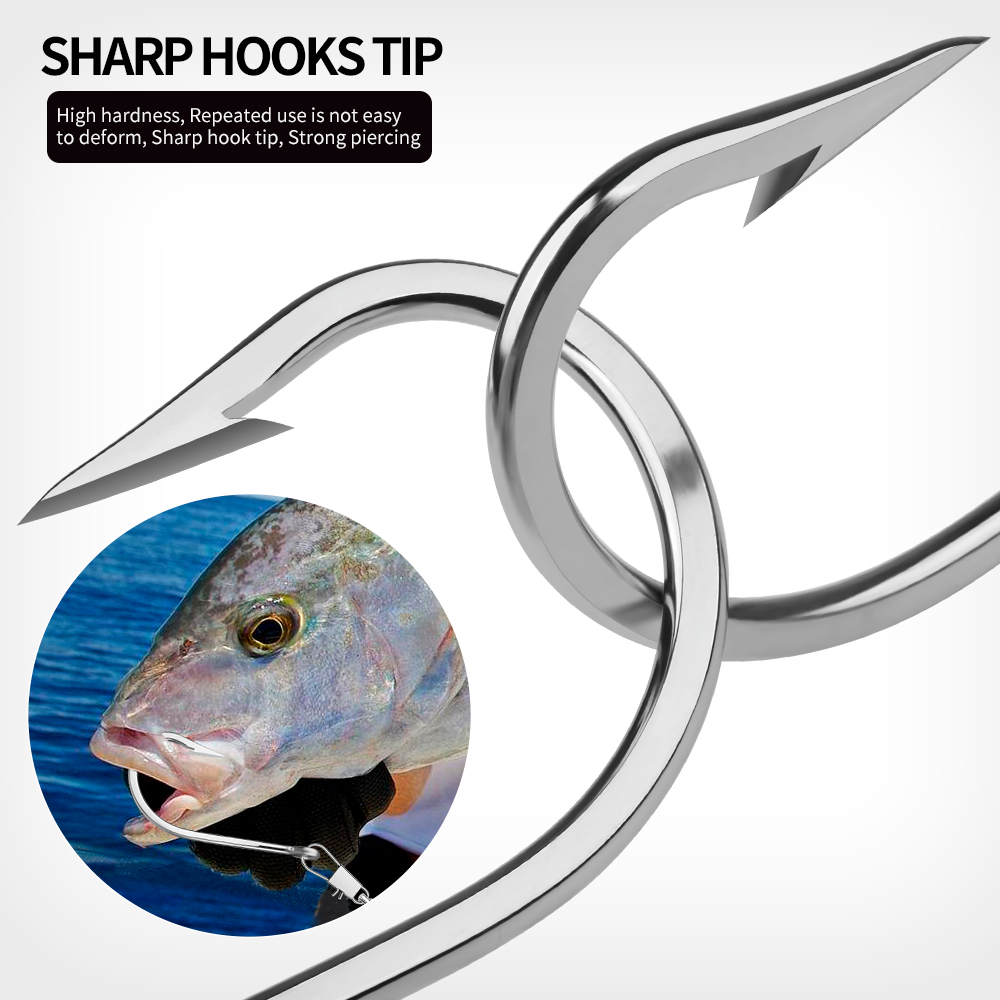 PROBEROS 5 шт. крючки из нержа – обзор и цена Fishing Hook Circle
