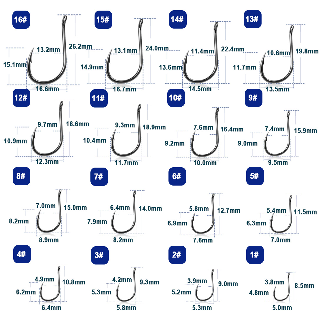 9 км Iseama рыболовные крючки  – обзор и цена Fishing Hook Circle