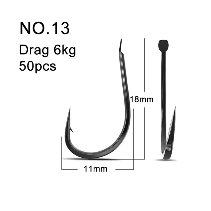 50 шт. маленькие рыболовные кр – обзор и цена Fishing Hook Circle
