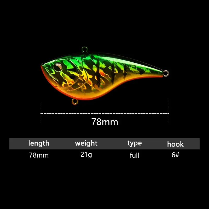21 г/78 мм рыболовная приманка – обзор и цена Fishing Hook Treble