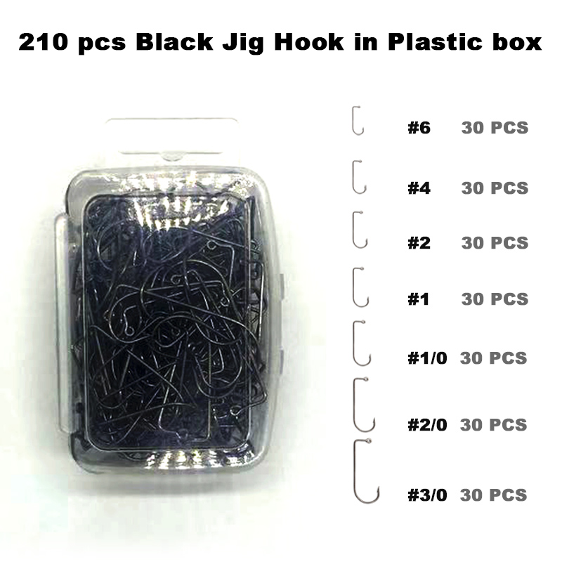 210 шт., рыболовные крючки с к – обзор и цена Fishing Hook Jig