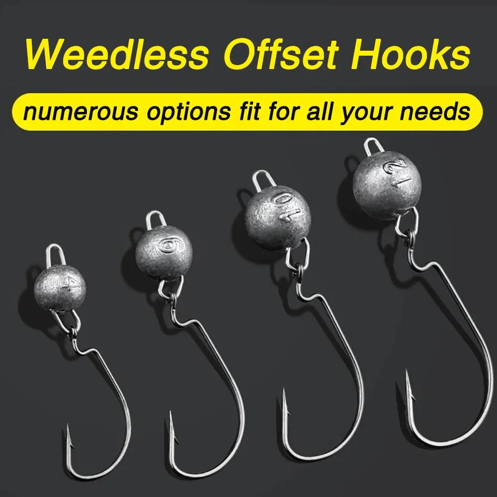 5 шт., металлические крючки с  – обзор и цена Fishing Hook Weedless